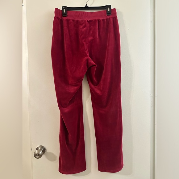 Raspberry Juicy Couture Jogger/Sweat Pants - Picture 2 of 5
